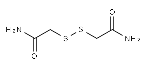 2-[(2-AMINO-2-OXOETHYL)DITHIO]ACETAMIDE 结构式