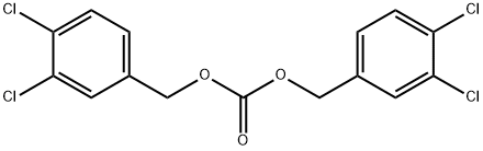 Carbonic acid bis(3,4-dichlorobenzyl) ester 结构式