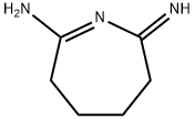 3,4,5,6-Tetrahydro-2-imino-2H-azepin-7-amine 结构式