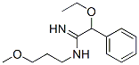 2-Ethoxy-N1-(3-methoxypropyl)-2-phenylacetamidine 结构式