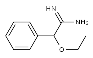 2-Ethoxy-2-phenylacetamidine 结构式