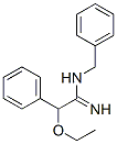 N1-Benzyl-2-ethoxy-2-phenylacetamidine 结构式