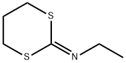 N-ethyl-1,3-dithian-2-imine Structure