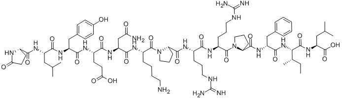 神经降压肽[DPHE11]-NEUROTENSIN 结构式