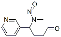 4-(N-甲基-N-亚硝基胺)-4-(3-吡啶基)丁醛, 64091-90-3, 结构式