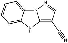 4H - 吡唑并苯并咪唑 - 3 - 甲腈 结构式