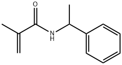 D,L-N-(ALPHA-PHENYLETHYL) METHACRYLAMIDE 结构式