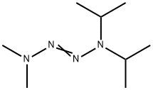 1,1-Diisopropyl-4,4-dimethyl-2-tetrazene 结构式