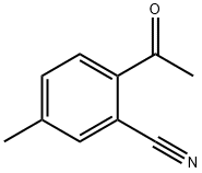 Benzonitrile, 2-acetyl-5-methyl- (9CI) 结构式