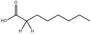 2,2-氘代辛酸(D2) 结构式