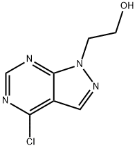 2-(7-氯-3H-吡唑并[4,3-D]嘧啶-3-基)乙醇 结构式