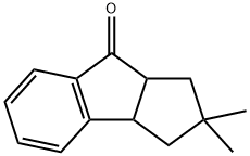 2,3,3a,8a-Tetrahydro-2,2-dimethylcyclopent[a]inden-8(1H)-one 结构式