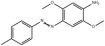 4-(4-Methylphenylazo)-2,5-dimethoxyaniline 结构式