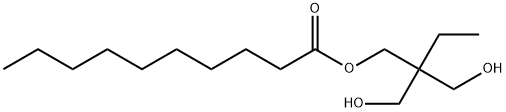 2,2-bis(hydroxymethyl)butyl decanoate 结构式