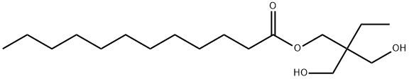 2,2-bis(hydroxymethyl)butyl laurate 结构式