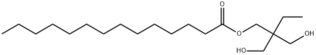 2,2-bis(hydroxymethyl)butyl myristate 结构式