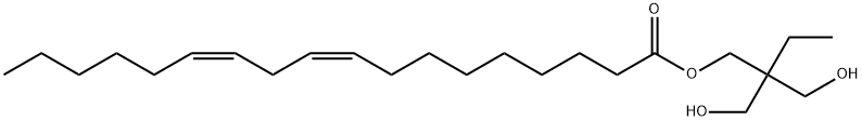 2,2-bis(hydroxymethyl)butyl (9Z,12Z)-octadeca-9,12-dienoate 结构式