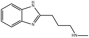 [3 - (1H - 苯并咪唑 - 2 - 基) - 丙基] - 甲基 - 胺 结构式