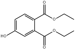 diethyl 4-hydroxyphthalate 结构式