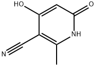 1,6-dihydro-4-hydroxy-2-methyl-6-oxonicotinonitrile Structure