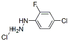 4-氯-2-氟苯肼盐酸盐 结构式