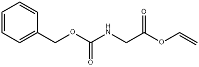 N-[(Benzyloxy)carbonyl]glycine ethenyl ester 结构式