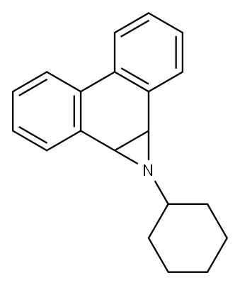 N-Cyclohexylphenanthreneimine 结构式