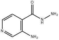 3-氨基异烟酰肼 结构式