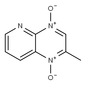 Pyrido[2,3-b]pyrazine, 2-methyl-, 1,4-dioxide (9CI) 结构式