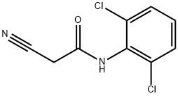 2-氰基-N-(2,6-二氯苯基)乙酰胺 结构式