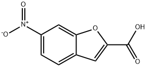 2-BENZOFURANCARBOXYLIC ACID, 6-NITRO- 结构式