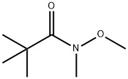 N-甲氧基-N,2,2-三甲基丙酰胺 结构式