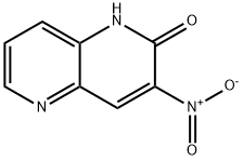 3-硝基-1,5-萘啶-2(1H)-酮 结构式