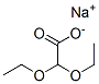 sodium diethoxyacetate 结构式