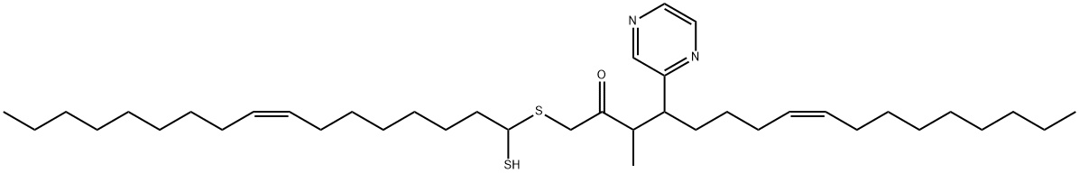 4-Methyl-5-(pyrazin-2-yl)-3H-1,2-dithiol-3-one 结构式