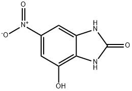 2H-Benzimidazol-2-one, 1,3-dihydro-4-hydroxy-6-nitro- 结构式