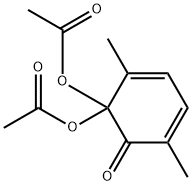 2,5-Dimethyl-6-oxo-2,4-cyclohexadienylidenediacetate 结构式