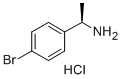 (R)-(+)-1-(4-溴苯基)乙胺盐酸盐 结构式