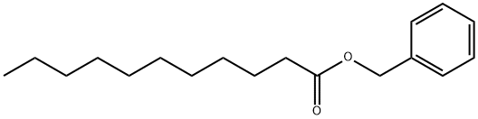 Undecanoic acid benzyl ester 结构式
