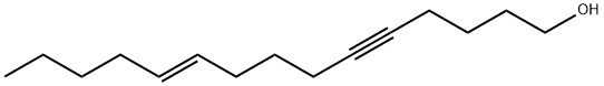 (E)-10-Pentadecen-5-yn-1-ol 结构式