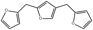 Furan, 2,4-bis(2-furanylmethyl)- 结构式