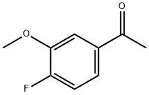 4-氟-3-甲氧基苯乙酮 结构式