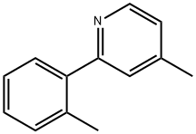 4-METHYL-2-O-TOLYL-PYRIDINE 结构式