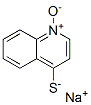 4-Quinolinethiol, 1-oxide, sodium salt 结构式