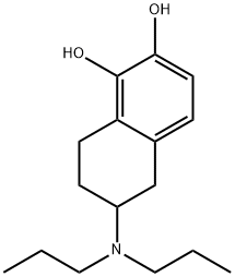 2-(N,N-dipropyl)amino-5,6-dihydroxytetralin 结构式