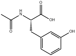 N-AC-L-3-羟基苯丙氨酸 结构式