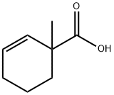 1-甲基-2-环己烯-1-羧酸 结构式