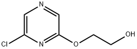 2-[(6-氯吡嗪-2-基)氧]乙醇 结构式