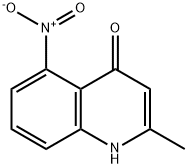 5-NITRO-2-METHYL-4-(1H)-QUINOLONE 结构式