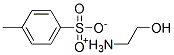 (2-hydroxyethyl)ammonium toluene-p-sulphonate 结构式